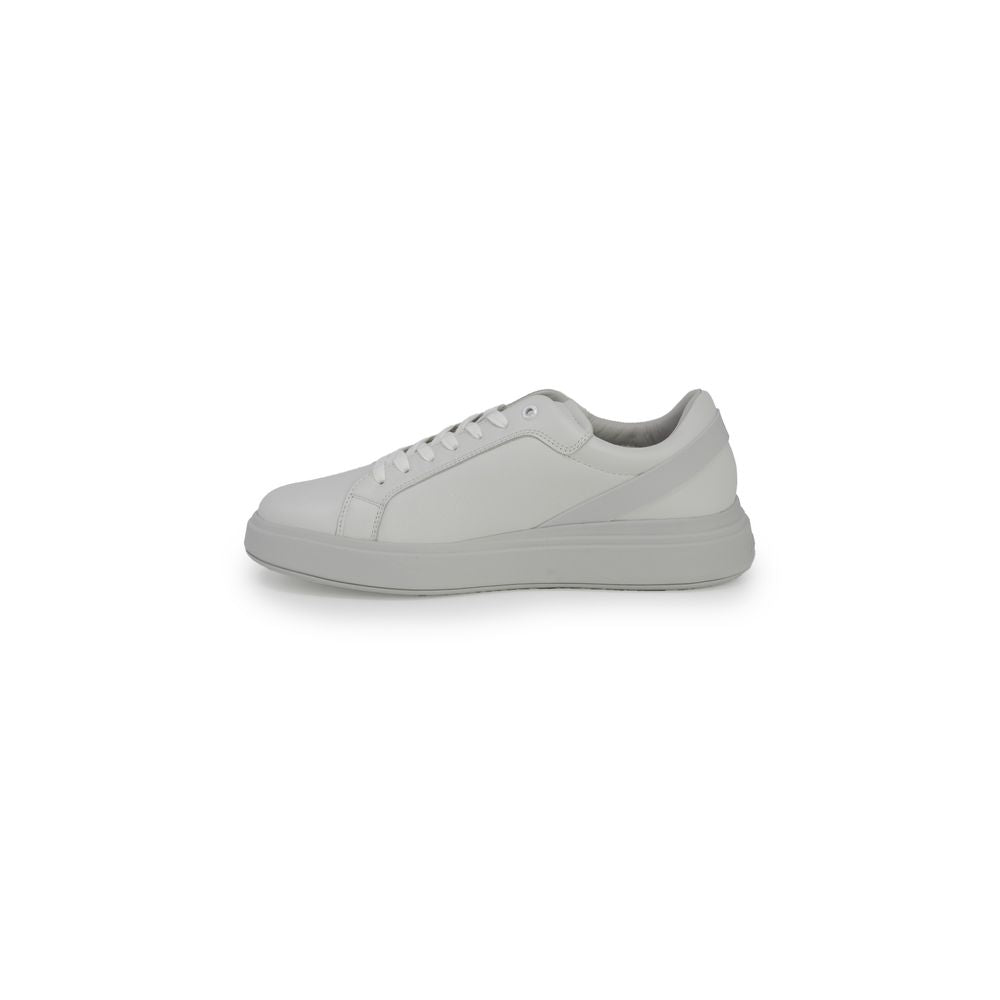 Calvin Klein Gray Leather Sneaker -   -  Calvin Klein.