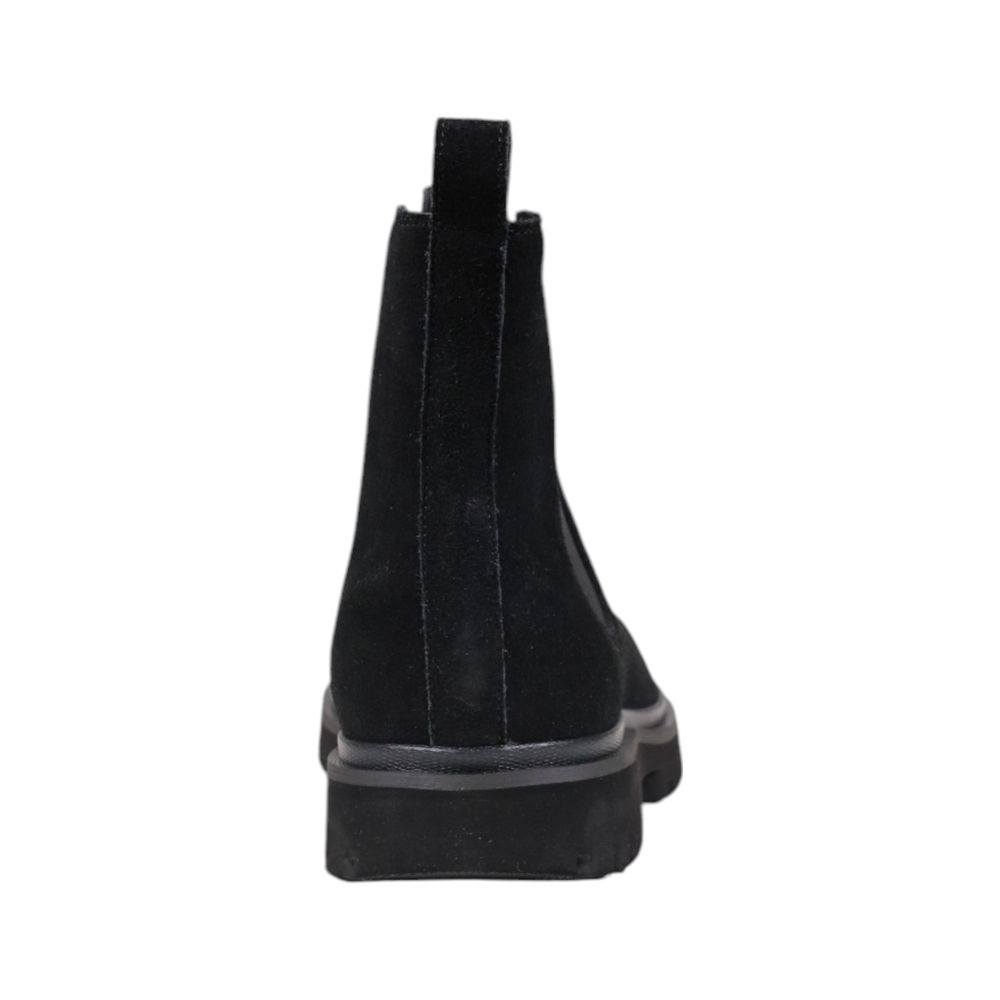 Calvin Klein Jeans Black Suede Leather Boot -   -  Calvin Klein Jeans.
