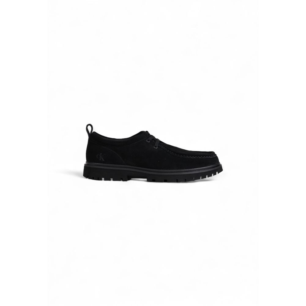 Calvin Klein Jeans Black Suede Leather Oxfords And Derby -   -  Calvin Klein Jeans.