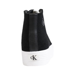 Calvin Klein Jeans Black Suede Leather Sneaker -   -  Calvin Klein Jeans.