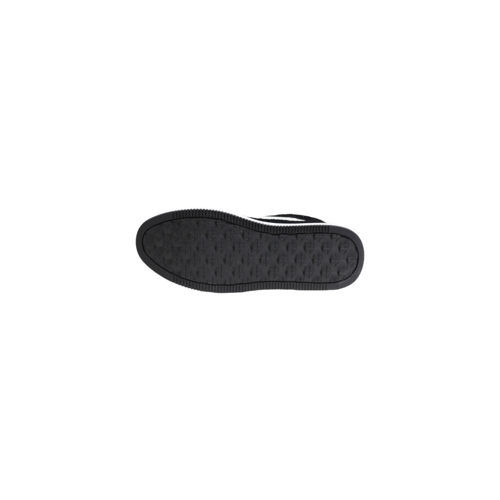 Calvin Klein Jeans Black Leather Sneaker -   -  Calvin Klein Jeans.