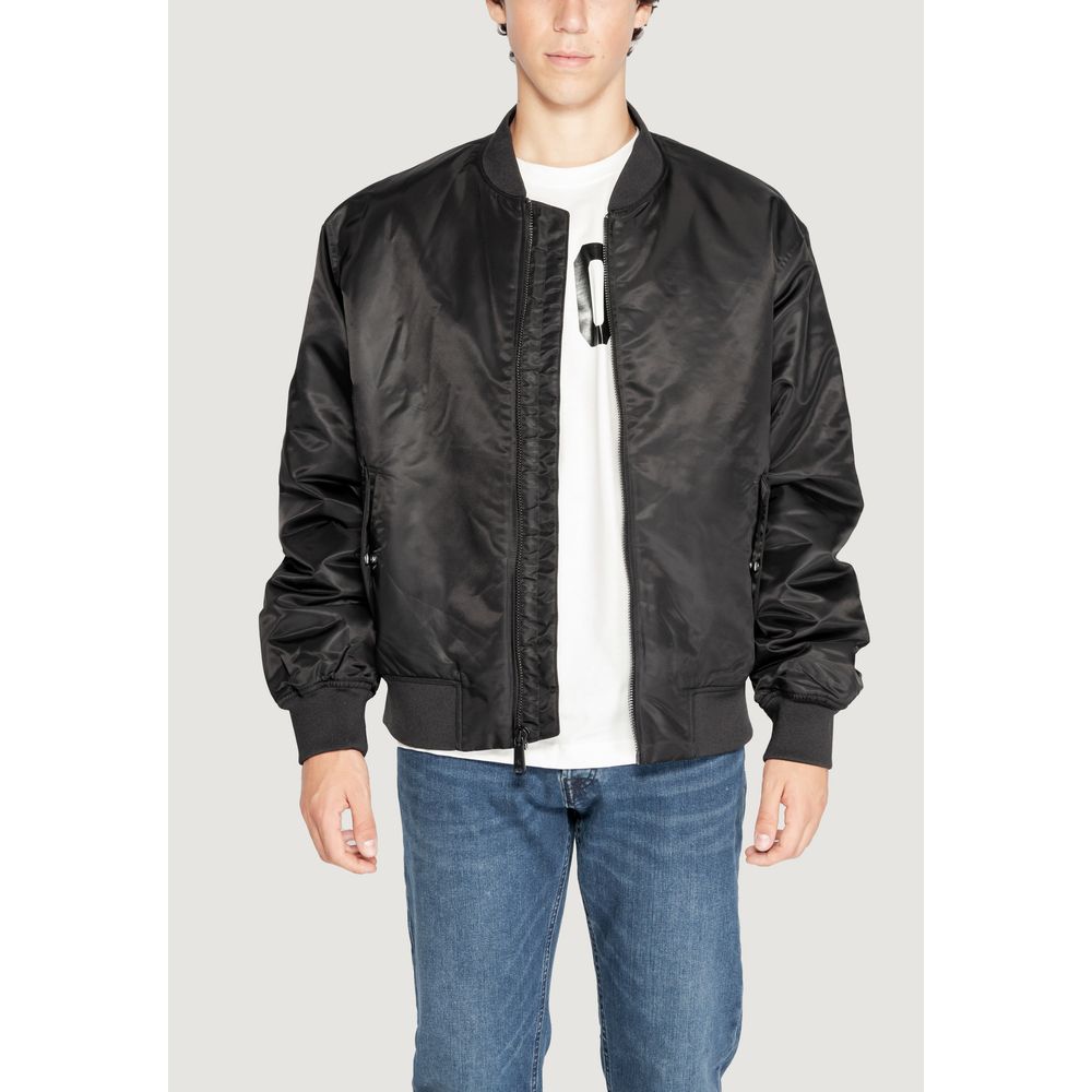 Calvin Klein Jeans Black Polyamide Jackets & Coat -   -  Calvin Klein Jeans.