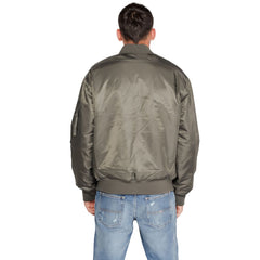 Calvin Klein Jeans Gray Polyamide Jackets & Coat -   -  Calvin Klein Jeans.