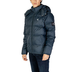 Calvin Klein Jeans Blue Polyamide Jackets & Coat -   -  Calvin Klein Jeans.