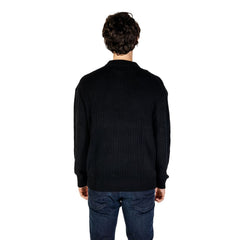 Calvin Klein Jeans Black Cotton Sweater -   -  Calvin Klein Jeans.