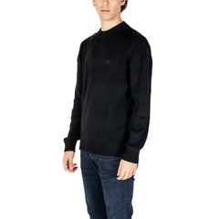 Calvin Klein Jeans Black Cotton Sweater -   -  Calvin Klein Jeans.