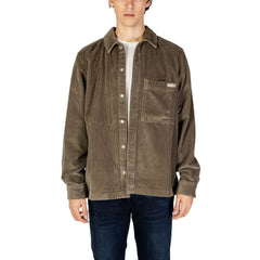 Calvin Klein Jeans Beige Cotton Shirt -   -  Calvin Klein Jeans.