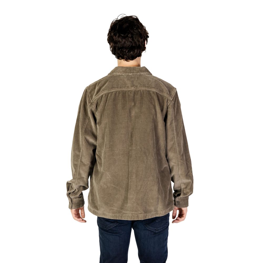Calvin Klein Jeans Beige Cotton Shirt -   -  Calvin Klein Jeans.