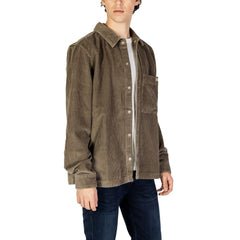Calvin Klein Jeans Beige Cotton Shirt -   -  Calvin Klein Jeans.