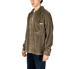 Calvin Klein Jeans Beige Cotton Shirt -   -  Calvin Klein Jeans.