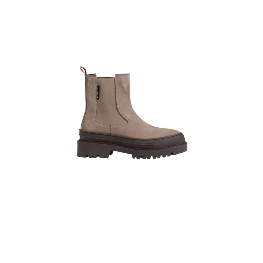 Tommy Hilfiger Gray Suede Leather Ankle -   -  Tommy Hilfiger.