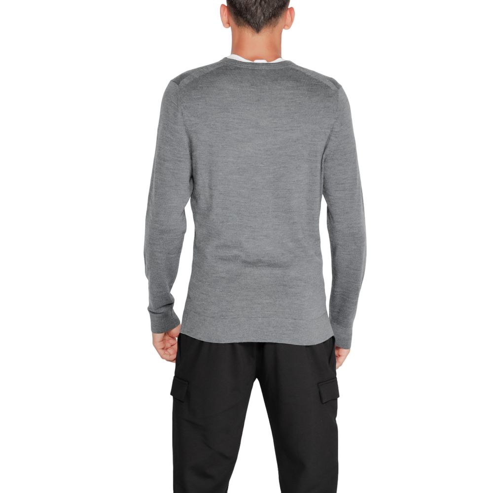 Calvin Klein Gray Recycled Wool Sportswear -   -  Calvin Klein.