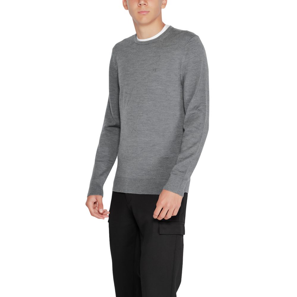 Calvin Klein Gray Recycled Wool Sportswear -   -  Calvin Klein.