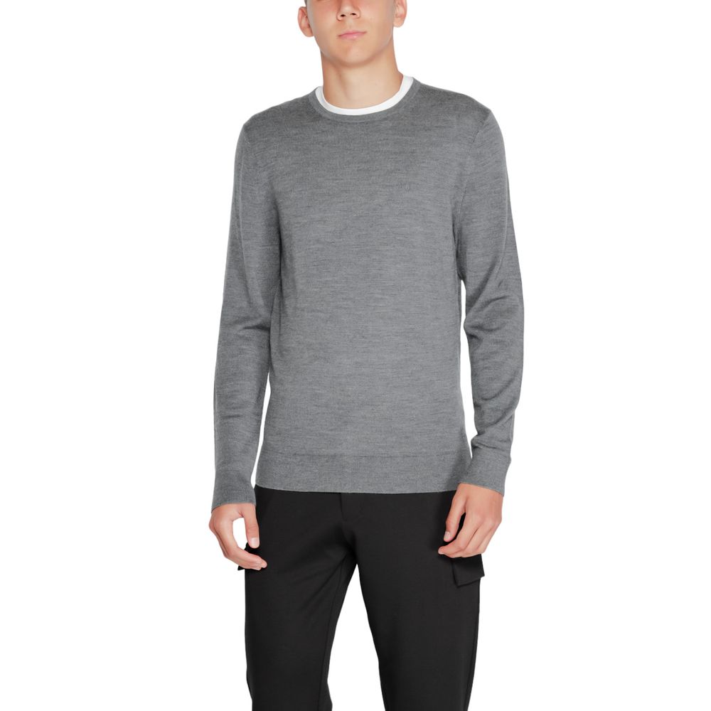Calvin Klein Gray Recycled Wool Sportswear -   -  Calvin Klein.