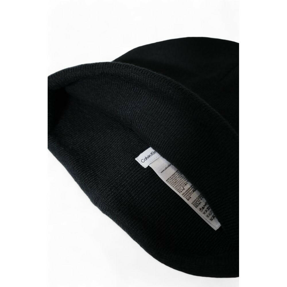 Calvin Klein Black Recycled Polyester Caps Baseball Hat -   -  Calvin Klein.