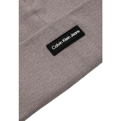 Calvin Klein Jeans Gray Recycled Polyester Caps Baseball Hat -   -  Calvin Klein Jeans.