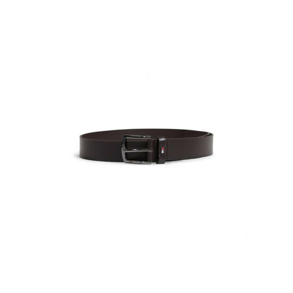 Tommy Hilfiger Brown Leather Belt -   -  Tommy Hilfiger.