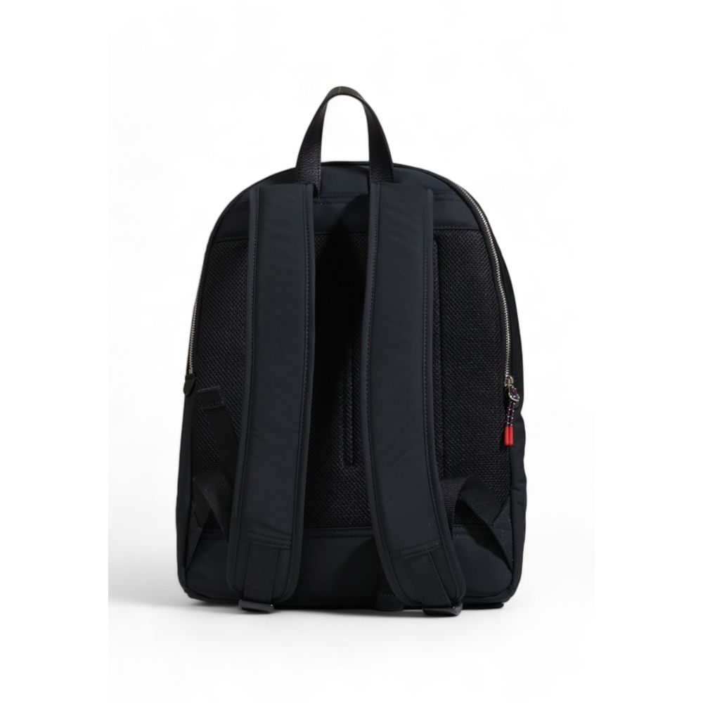 Tommy Hilfiger Black Recycled Polyester Backpack -   -  Tommy Hilfiger.