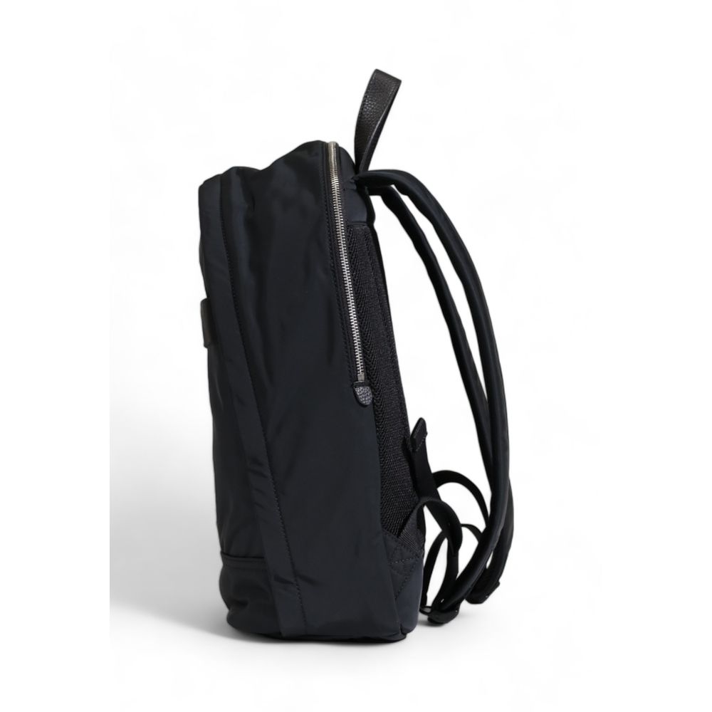 Tommy Hilfiger Black Recycled Polyester Backpack -   -  Tommy Hilfiger.