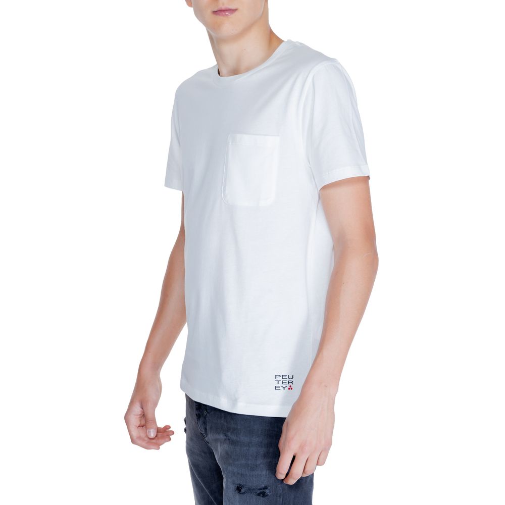 Peuterey White Cotton T-Shirt -   -  Peuterey.