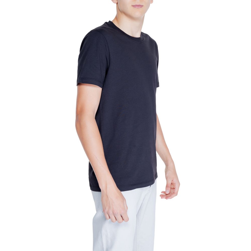 Peuterey Black Cotton T-Shirt -   -  Peuterey.