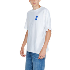 Replay White Cotton T-Shirt -   -  Replay.