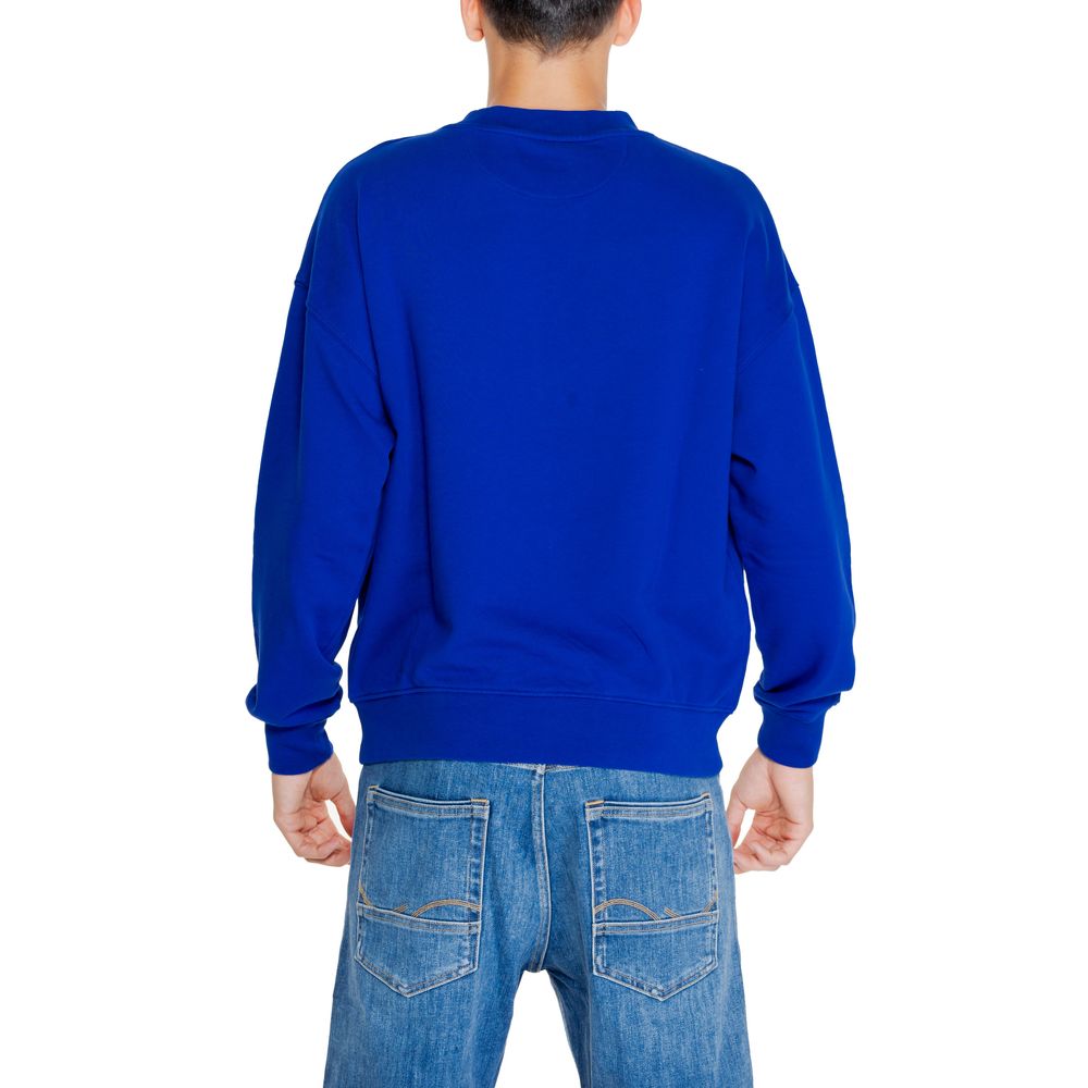 Replay Blue Cotton Sweatshirt -   -  Replay.