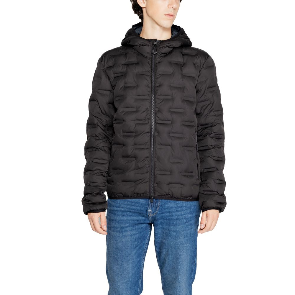 Replay Black Polyester Jackets & Coat -   -  Replay.