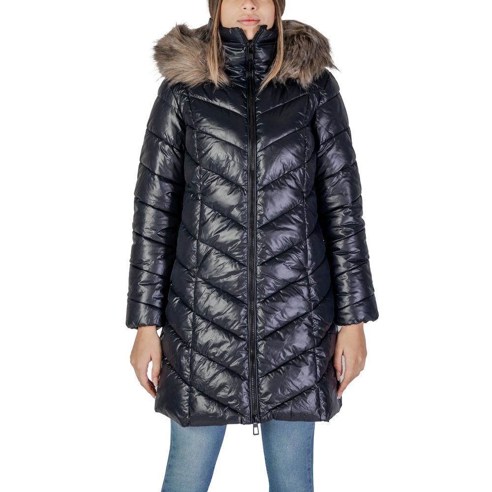 Only Black Polyamide Jackets & Coat -   -  Only.