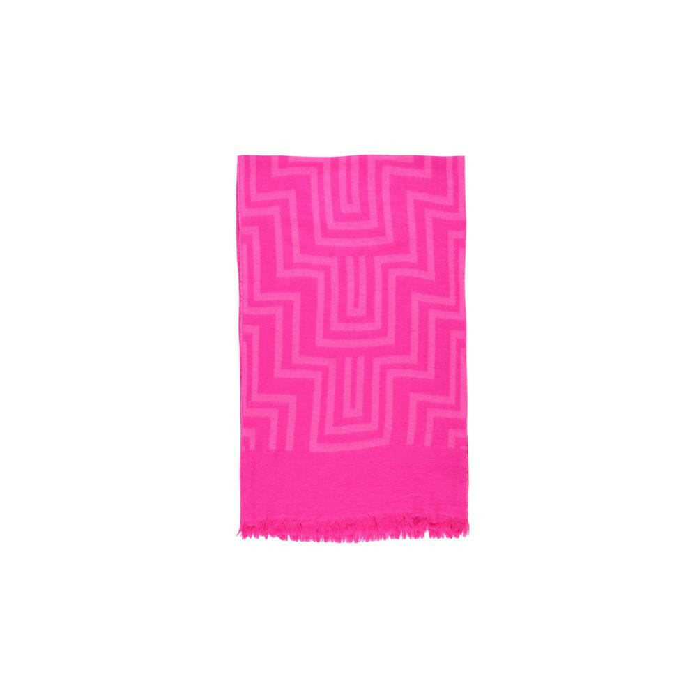 Only Pink Marabou Scarf -   -  Only.