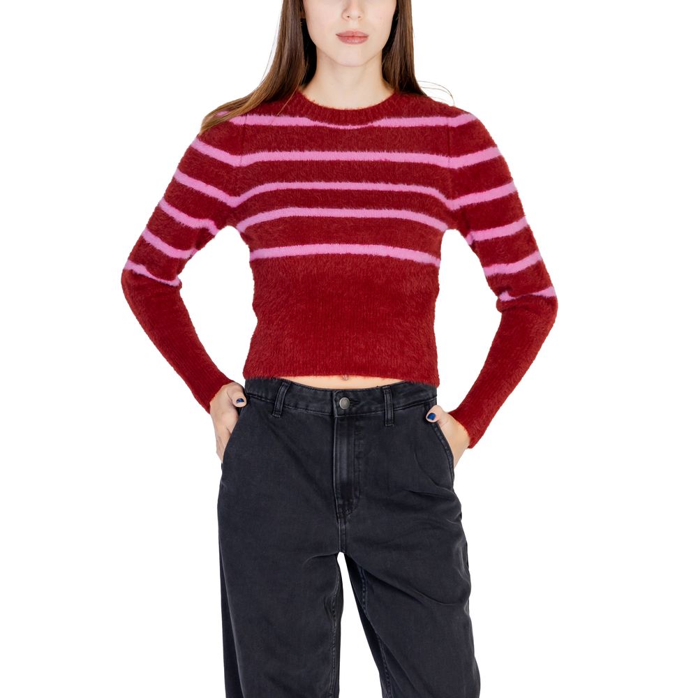Only Red Nylon Sweater -   -  Only.