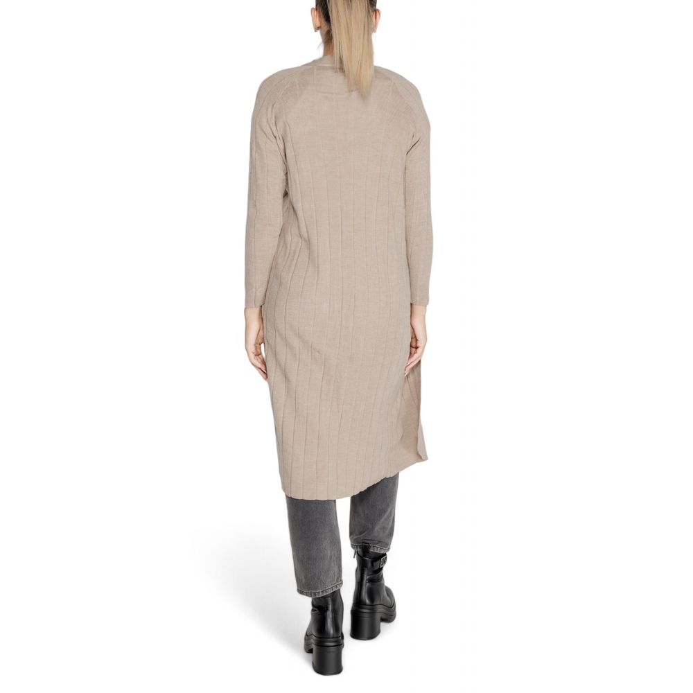 Only Beige Marabou Cardigan -   -  Only.