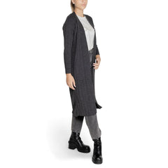 Only Gray Marabou Cardigan -   -  Only.