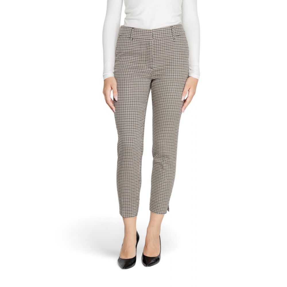 Only Beige Polyester Pant -   -  Only.
