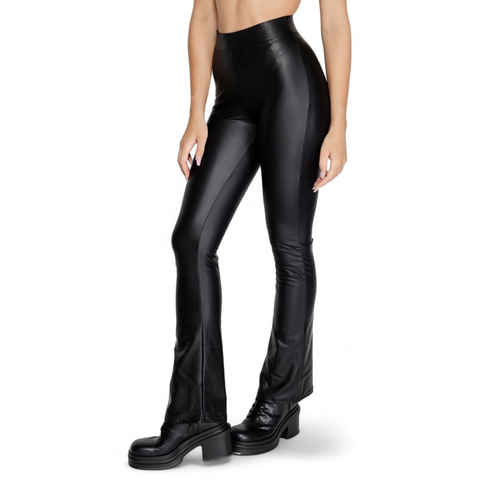 Only Black Polyester Jeans & Pant -   -  Only.