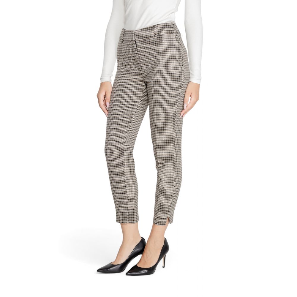 Only Beige Polyester Pant -   -  Only.