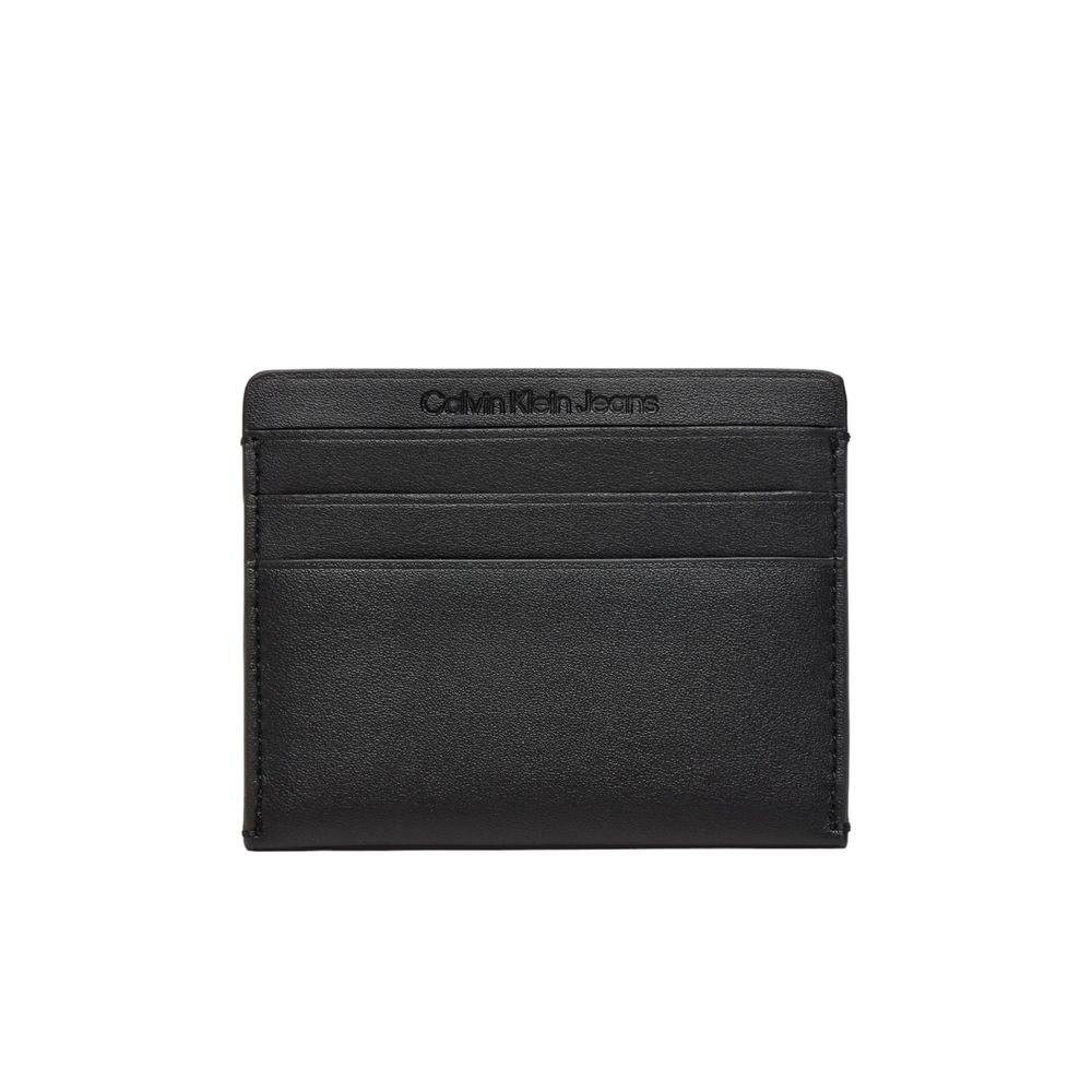 Calvin Klein Jeans Black Polyethylene Cardholder -   -  Calvin Klein Jeans.