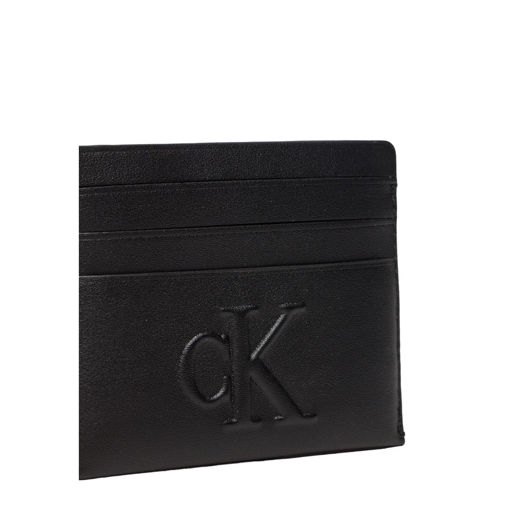 Calvin Klein Jeans Black Polyethylene Cardholder -   -  Calvin Klein Jeans.