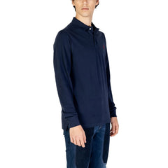 U.S. POLO ASSN. Blue Cotton Long Sleeve -   -  U.S. POLO ASSN..