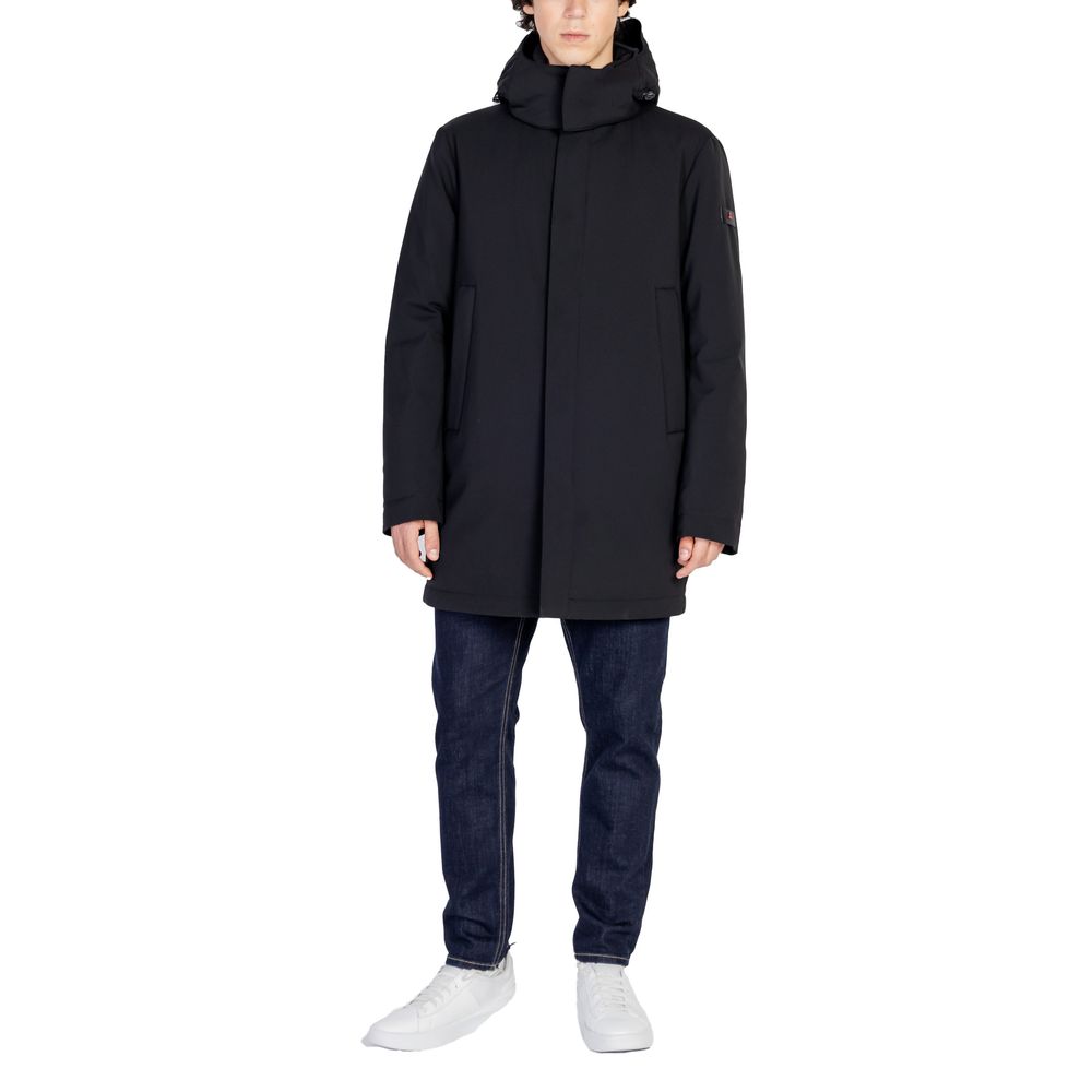 Peuterey Black Polyester Jackets & Coat -   -  Peuterey.