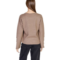 Vila Clothes Brown Viscose Sportswear -   -  Vila Clothes.
