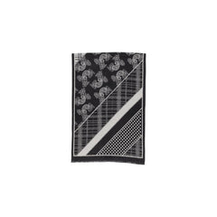 Sandro Ferrone Black Viscose Scarf -   -  Sandro Ferrone.