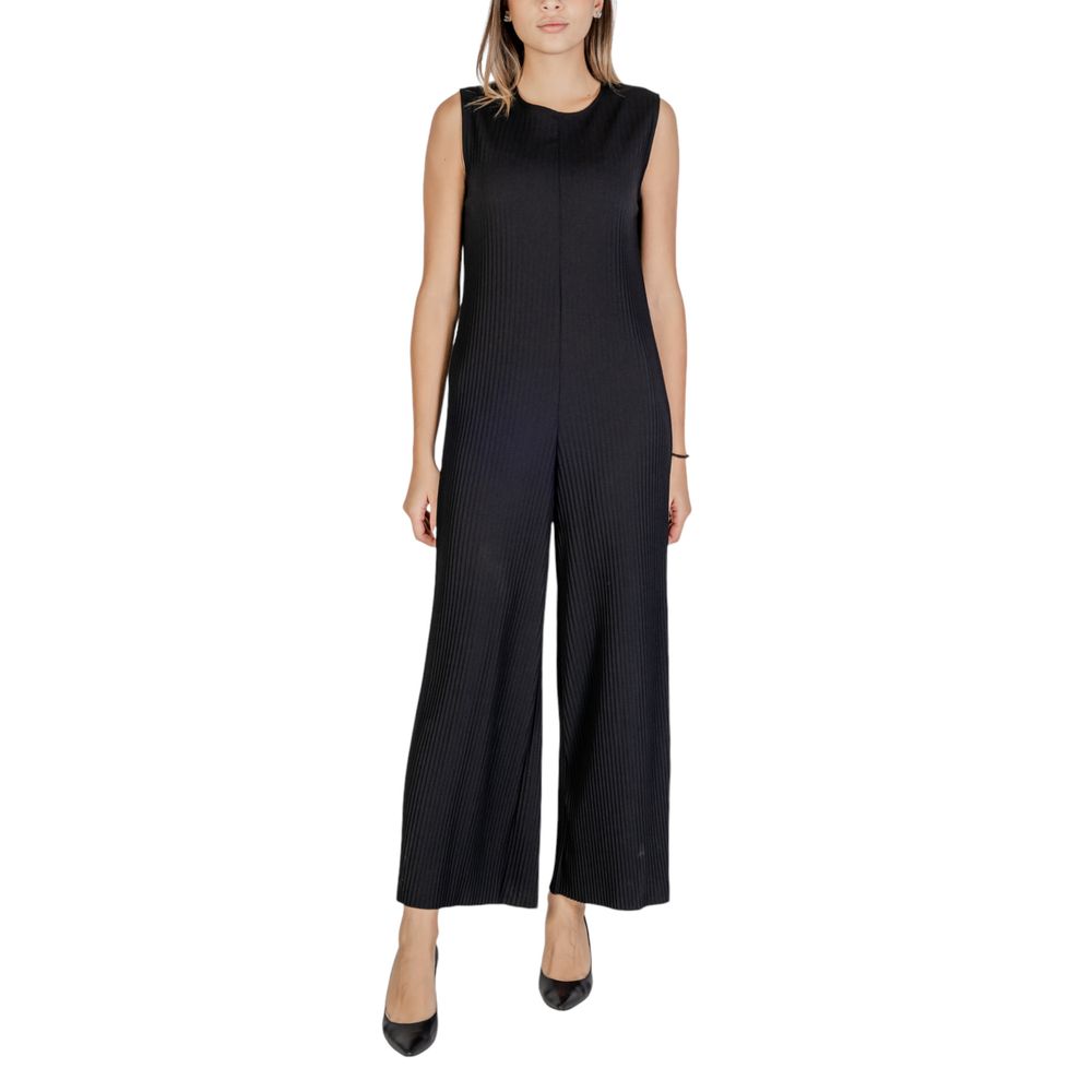 Sandro Ferrone Black Polyester Jumpsuit -   -  Sandro Ferrone.