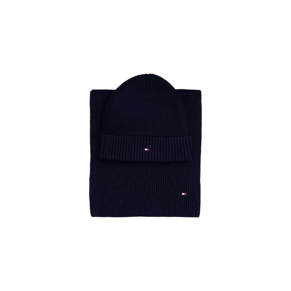 Tommy Hilfiger Blue Cotton Scarf -   -  Tommy Hilfiger.