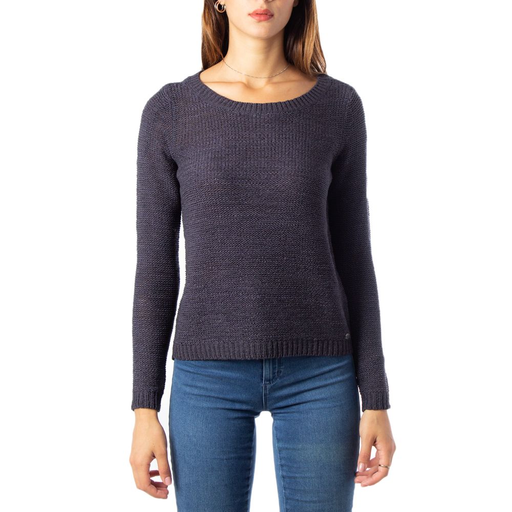 Only Blue Marabou Sweater -   -  Only.