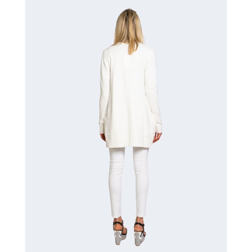 Vila Clothes White Viscose Cardigan -   -  Vila Clothes.