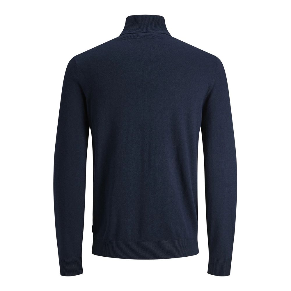 Jack Jones Blue Cotton Turtleneck -   -  Jack Jones.