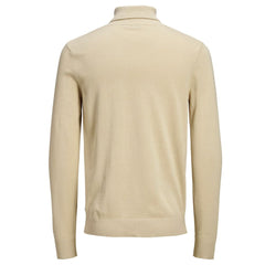 Jack Jones Beige Cotton Turtleneck -   -  Jack Jones.