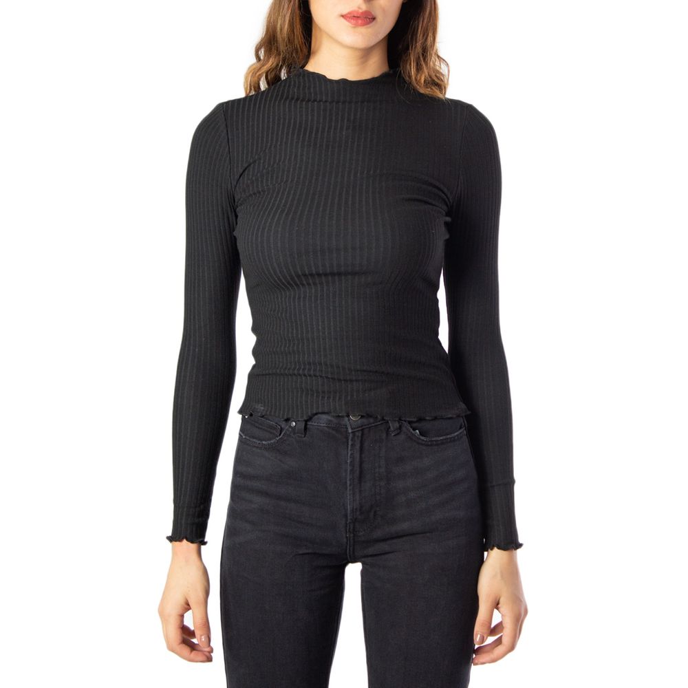 Only Black Polyester Turtleneck -   -  Only.