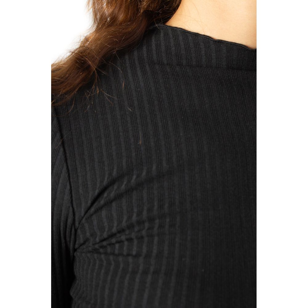 Only Black Polyester Turtleneck -   -  Only.